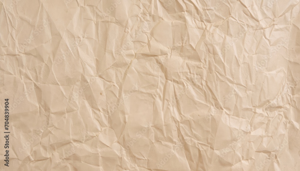 crinkled paper texture background - obrazy, fototapety, plakaty 