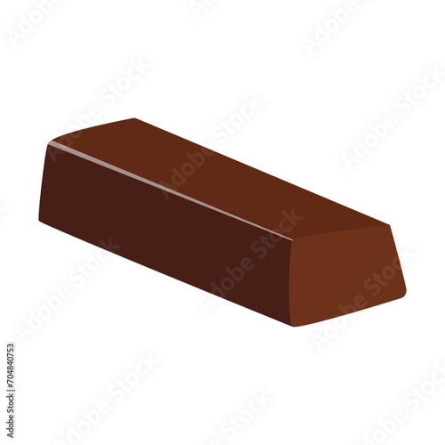 Dark Chocolate Bar Element Illustration