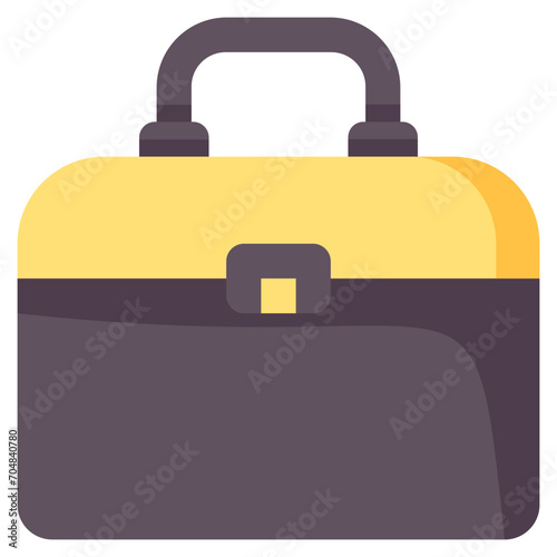 toolbox flat vector icon