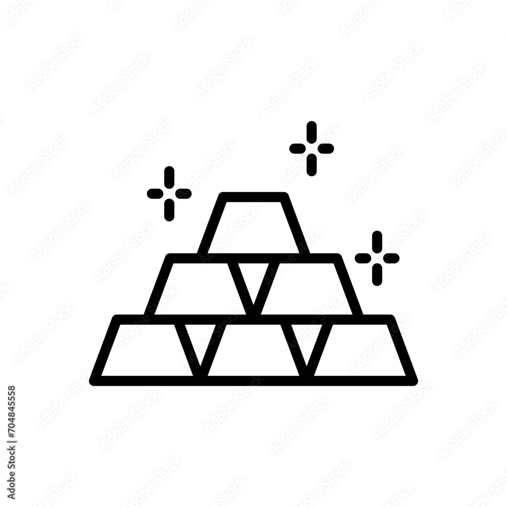 investment icon line vector illustration in trendy style investment icon line vector illustration in trendy style