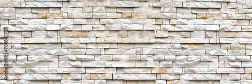 beige white stone wall. Cream and white brick wall texture background.