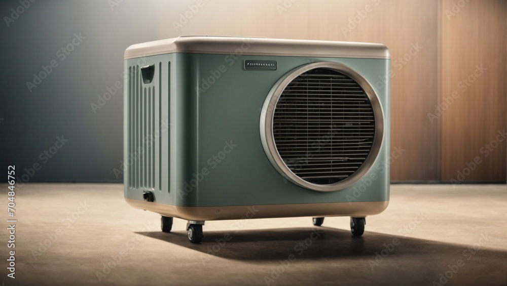 Fototapeta premium old radio isolated on white