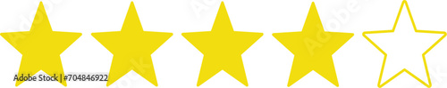 Four rating star