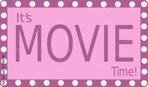Movie signboard
