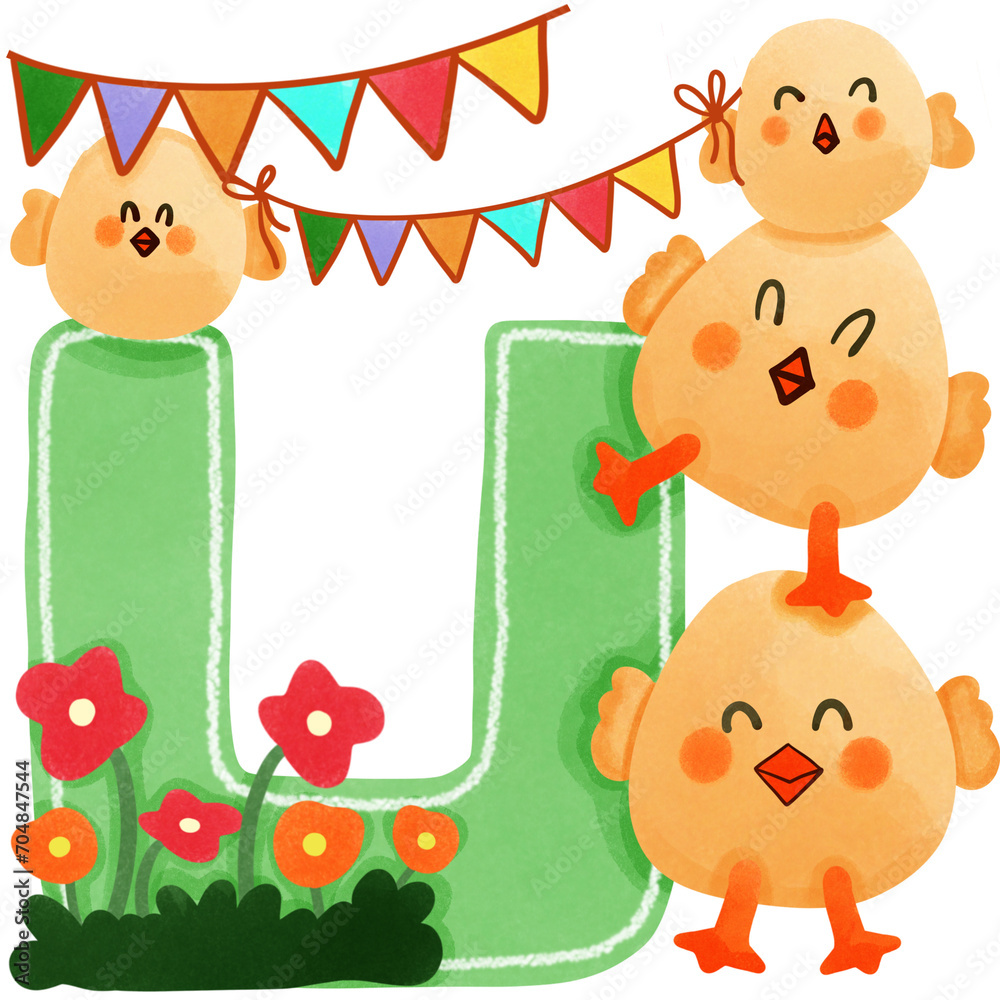 Fototapeta premium Easter chicken