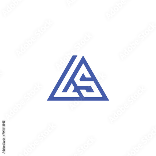 Free Download FS Letter Logo - GFXLoad