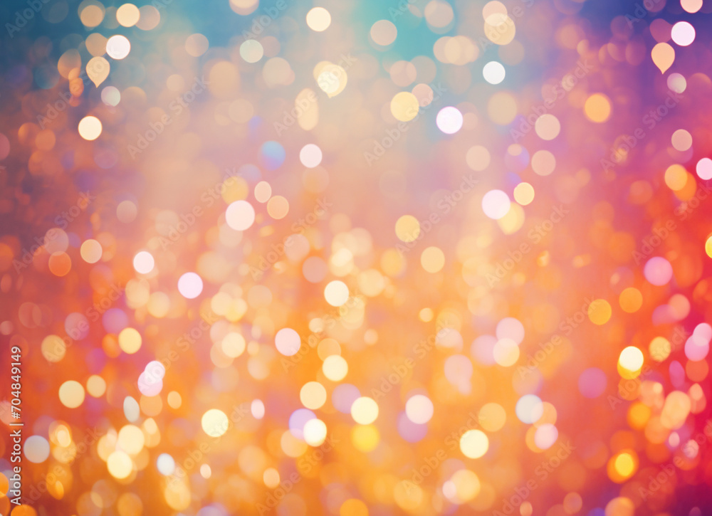 Blurred lights colorful bokeh abstract background Blurred lights colorful bokeh abstract background