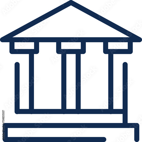 Law Icon Illustration
