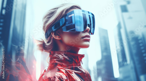 people wear vr glass XR which encompasses augmented reality AR virtual reality Vr and mixed reality is poised to become more mainstream in 2024 Expect to see XR used in gaming education training photo