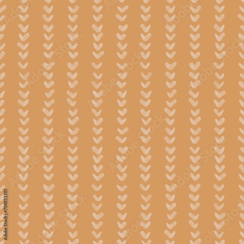 Boho Scandinavian cute corners caramel background, nursery seamless pattern, paper, printable, wrapping, fabric, scrapbooking