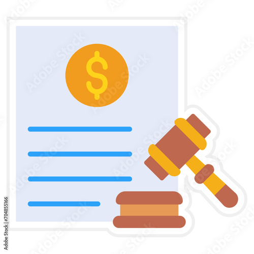 Financial Laws Icon