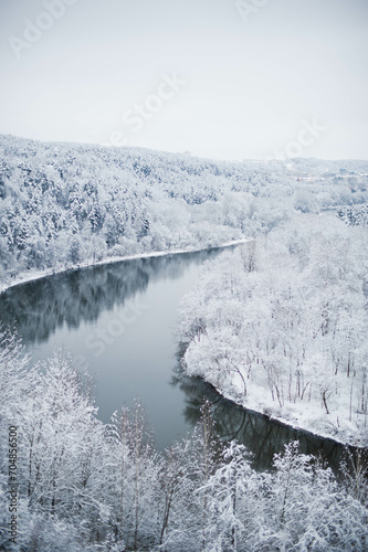 ice on the river