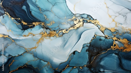 noble expensive white with gold and green marble, abstract background made of natural stone