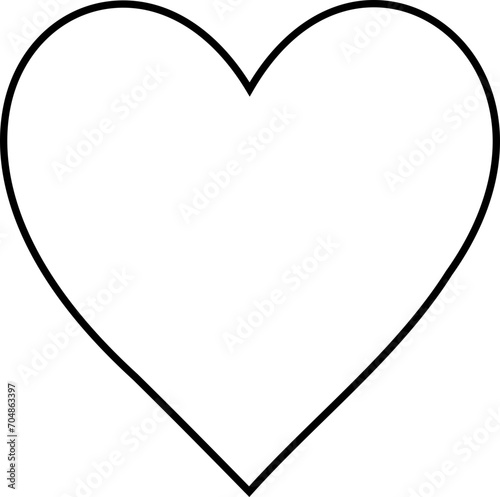 Hand drawn hearts. Design elements for Valentine's day.