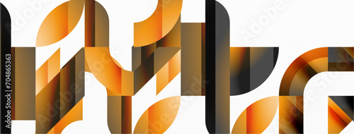 Geometric minimalism with triangles and circles. Blend of basic shapes creating serene, visually pleasing compositions. Wallpaper, banner, background, landing page, wall art, invitation, prints