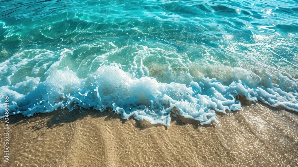 a beach with a wave coming in to the shore and a sandy beach with a wave coming in to the shore. a beach with a wave coming in to the shore and a sandy beach with a wave coming in to the shore.
