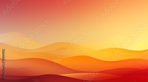 Red to yellow gradient background