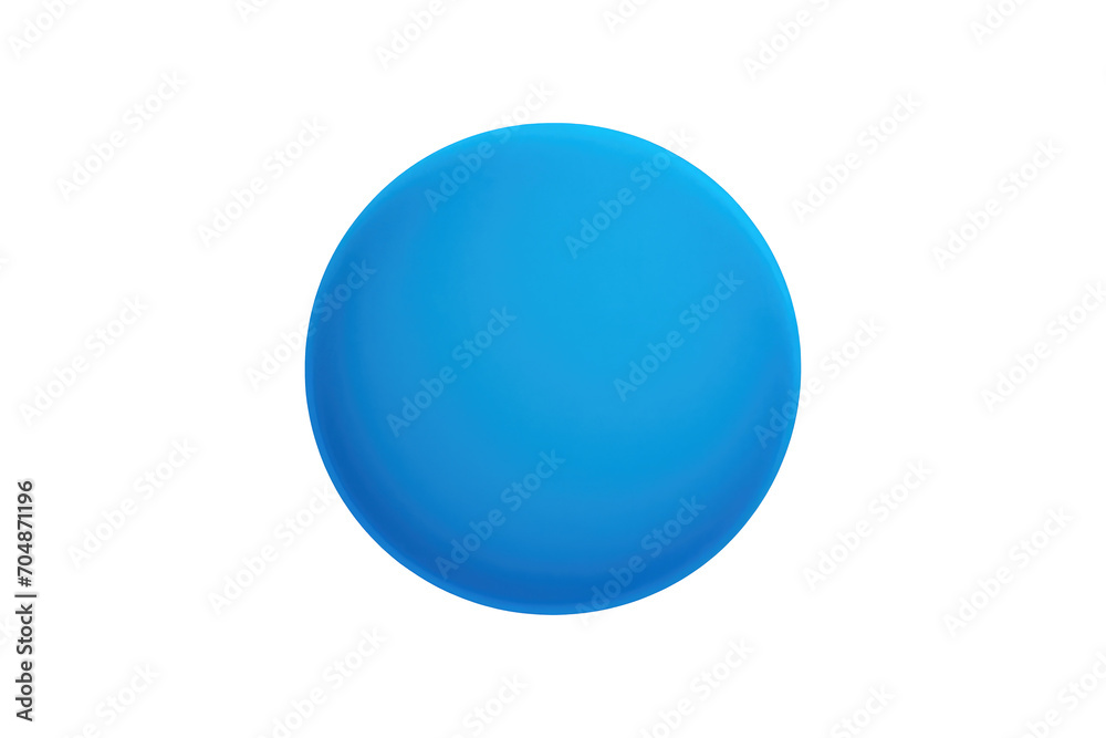 blue color isolated on white blue color isolated on white