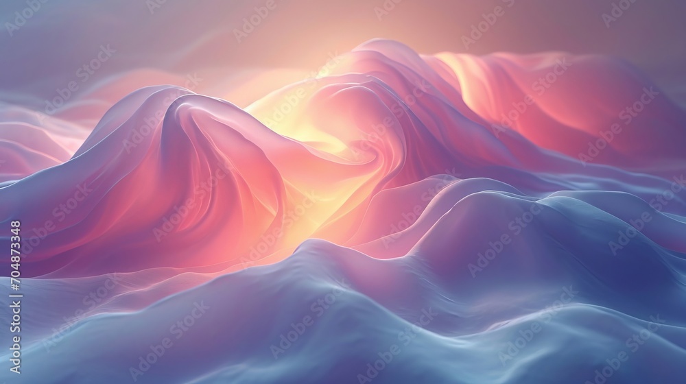 Obraz premium abstract background with fluid colorful rays