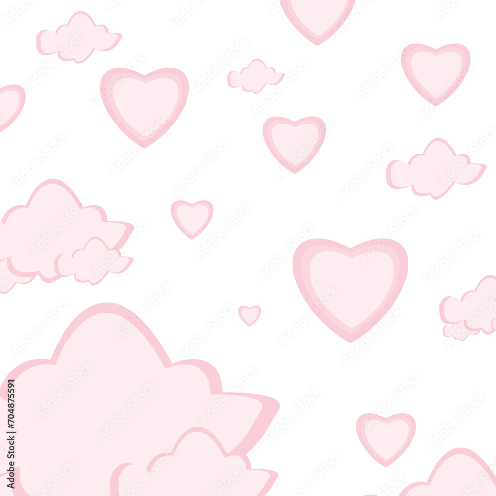 cute valentine's day illustration
