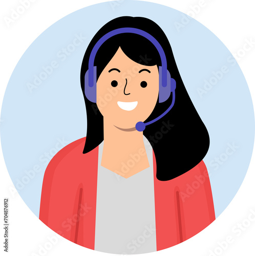 online costumer service or Customer support center