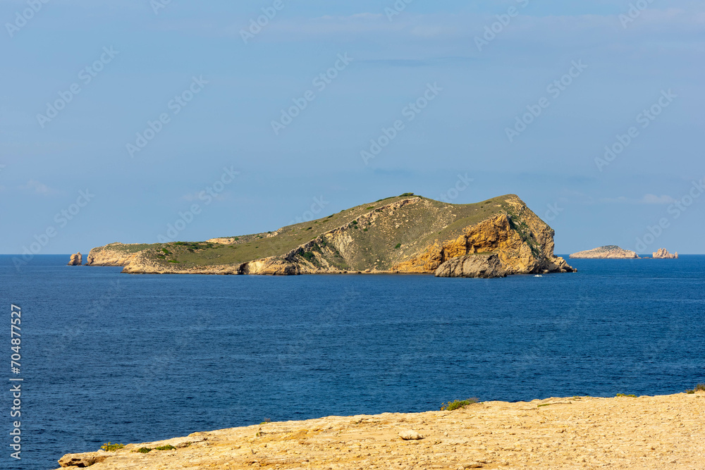 View of Illa s'Espartar, Ibiza