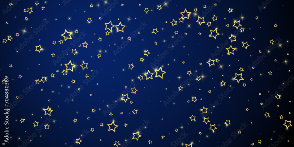 Christmas stars vector overlay.