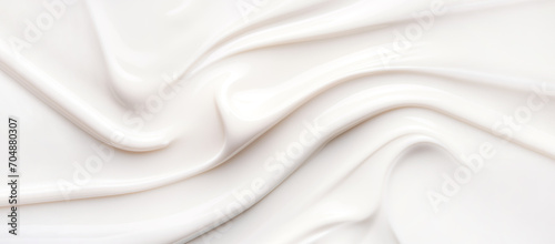 banner cream texture lotion close-up photo