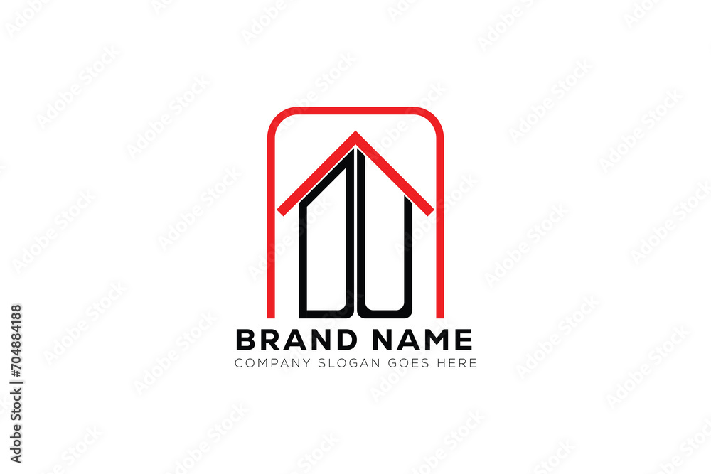 DU letter creative real estate vector logo design . DU creative initials letter logo concept. DU house sheap logo. DU letter creative real estate vector logo design . DU creative initials letter logo concept. DU house sheap logo.