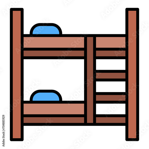 Bunk Bed Icon