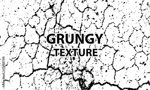 abstract broken effect background with splashes grunge texture, a black and white vector of a cracked wall grungy effect, 