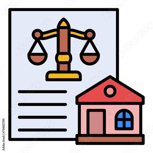 Property Law Icon