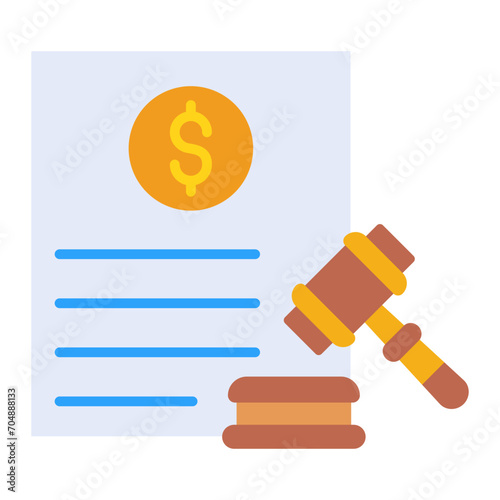Financial Laws Icon