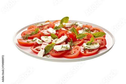 Allure of Appetizer Plate Isolated On Transparent Background