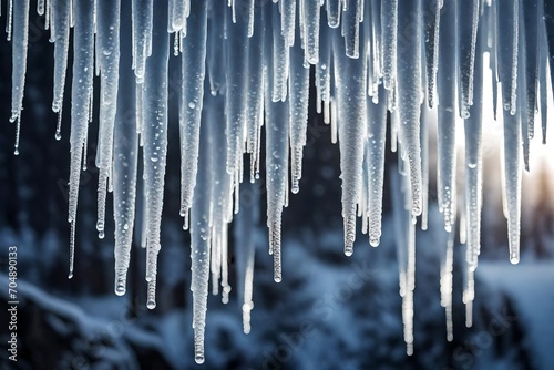 icicles on a roof