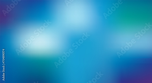 Abstract gradient background in Northern Lights style. Banner.