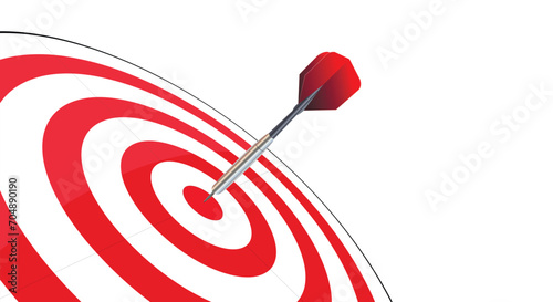 Target, darts. Success business concept. Creative idea on a white background. copy space.