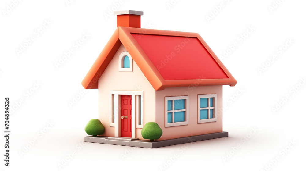 A House icon isolated on white background A House icon isolated on white background