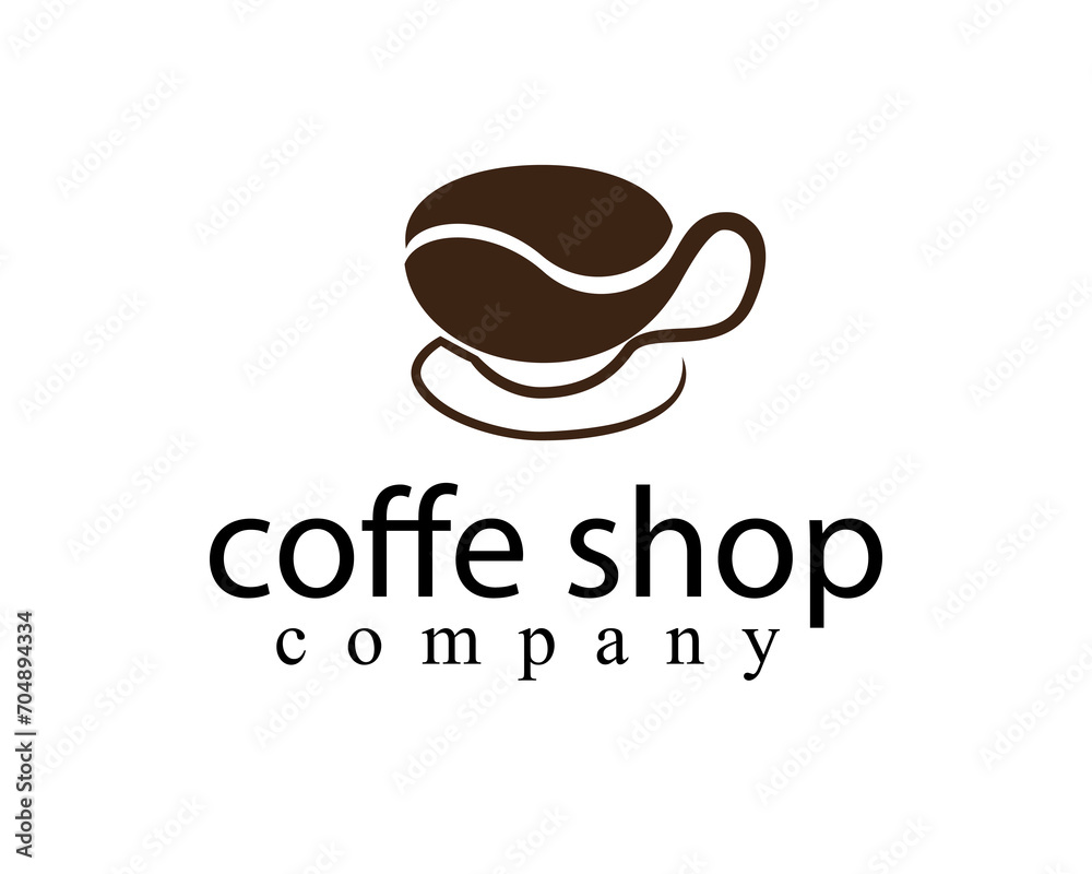 coffeshop logo design template coffeshop logo design template
