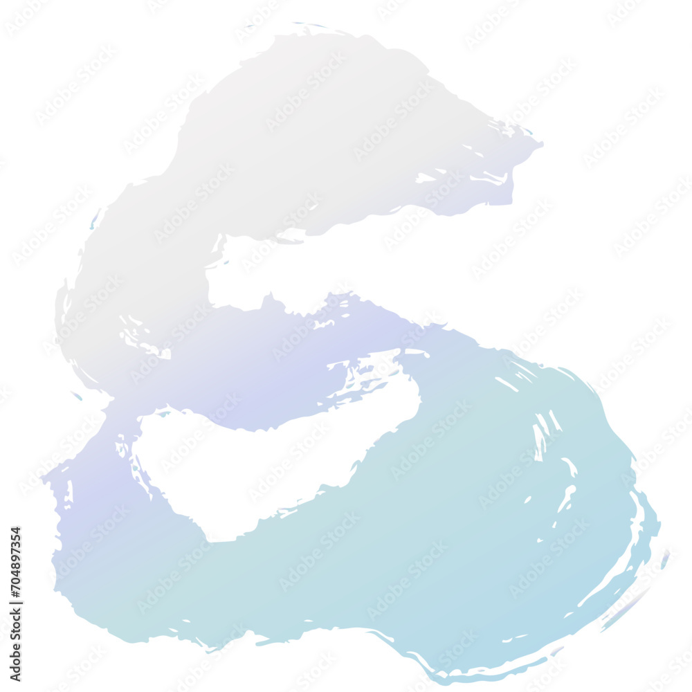 Obraz premium 白蛇・巳・蛇・へびのイラスト素材 ベクター