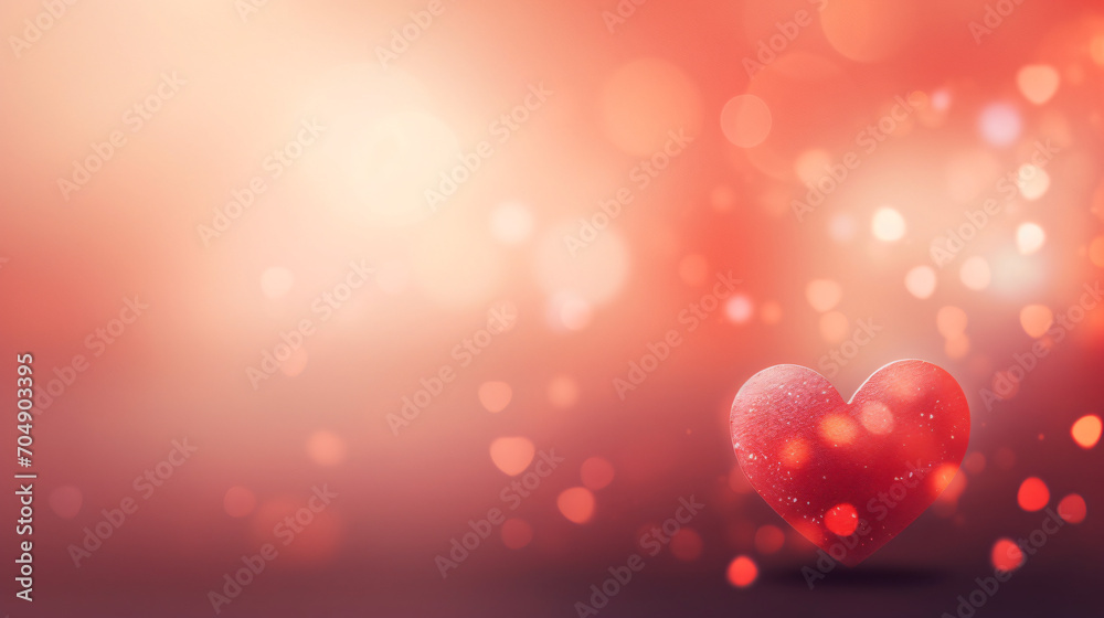 Valentines Day heart background