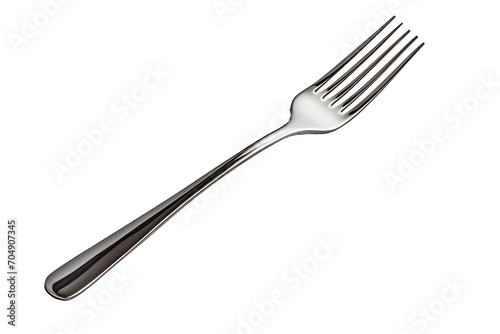 The Dinner Fork Isolated On Transparent Background