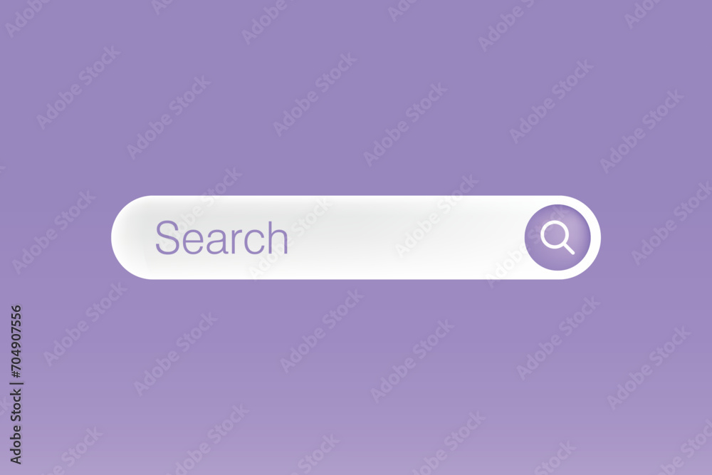 Vector internet browser search engine search bar for ui mobile app search address and navigation bar Vector internet browser search engine search bar for ui mobile app search address and navigation bar