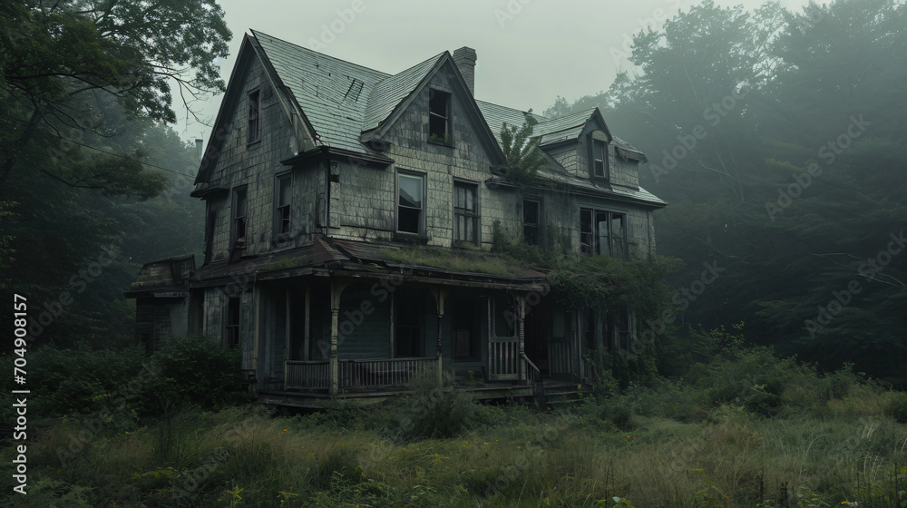 A Chilling and Haunted House