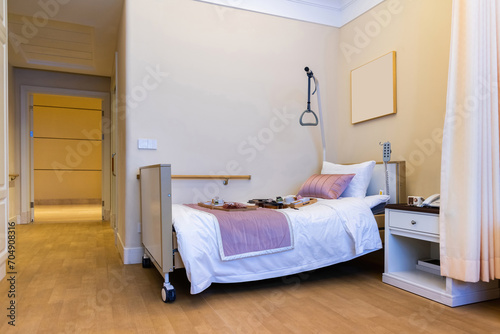 Fotografie A bedroom of nursing home