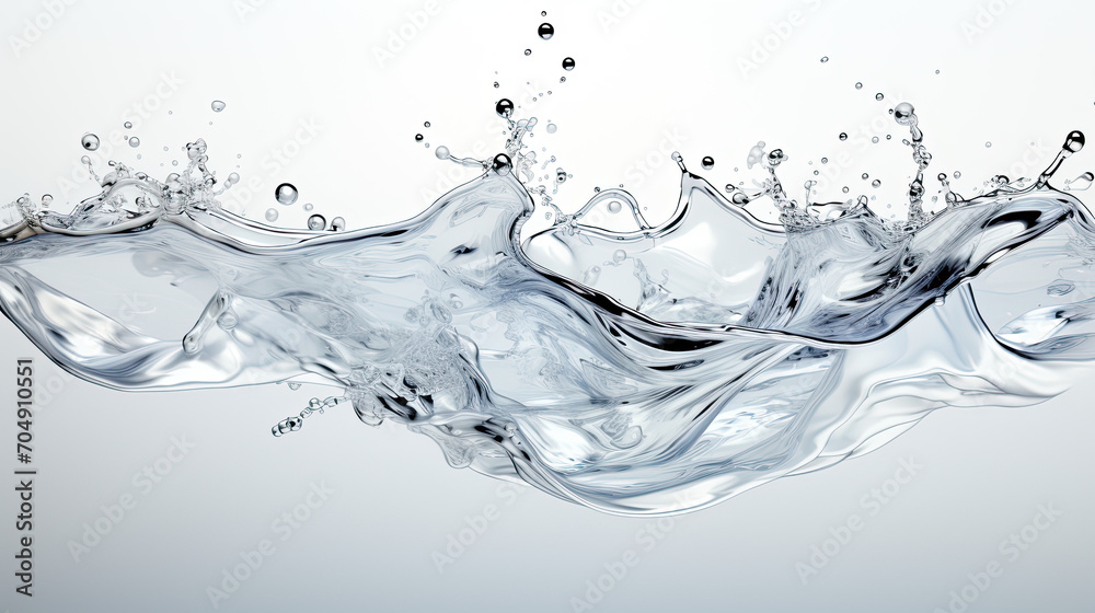 White water splashes close up , clear fluid splash White water splashes close up , clear fluid splash