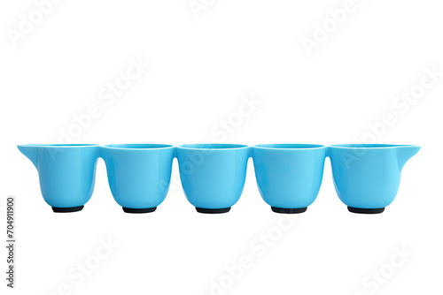 Measuring Cups Unleashed Isolated On Transparent Background photo