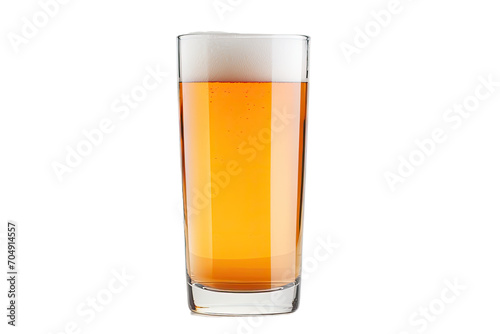 Classic Pint Glass Isolated On Transparent Background