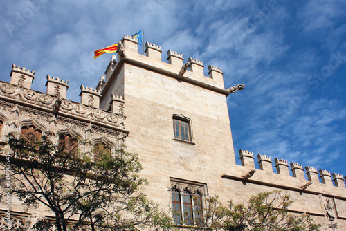  Silk Exchange (or La Lonja de la Seda) in Valencia, Spain photo