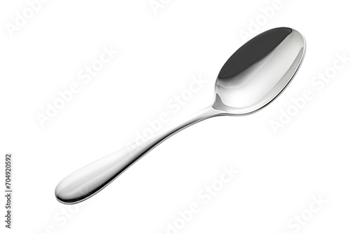 Elegant Serving Spoon Isolated On Transparent Background